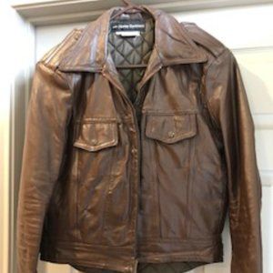 Vintage Harley Davidson Leather Motorcycle Jacket